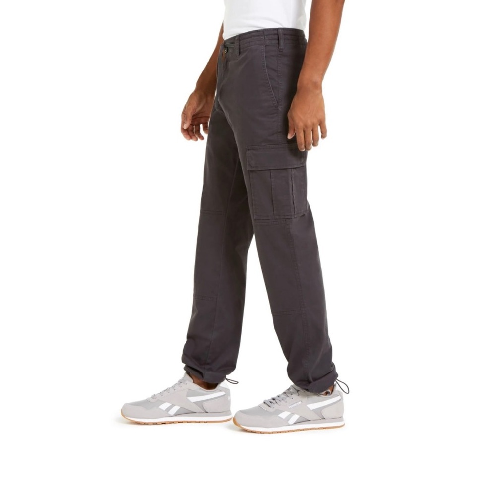 Sun + Stone Men’s Straight Leg Pants - Jogger - Dark Lead 30” x 30” - Picture 3 of 16